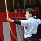白鳥神社の弓道大会②