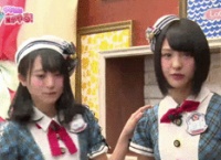 坂口渚沙の山田菜々美へのガッツリキスをご覧ください