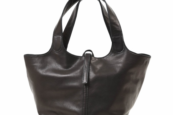 希少　美品　les basiques （レバジック）2WAYトートバッグ　牛革 一部別注】les basiques 2-WAY SOFT TOTE トートバッグ