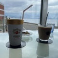 海の見えるカフェラミネール