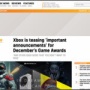 Xbox、12月に開催予定の『TGA 2023』で重大な発表をすると予告！ 一体何が発表されるんだ…？