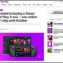 【悲報】今『Steam Deck』の購入を検討している人は、10月まで購入することが出来ない模様…
