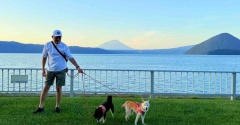洞爺湖のほとりで感じたやさしい時間