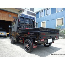 ハイゼットトラック ジャンボ Dls Rcs6 2スピーカー取付とアウターバッフル Aピラー製作 カーオーディオとデッドニングの専門店 Alive Sound Factory