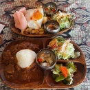 民家ジャスミン/ミーゴレン・カレー/旅行気分☆