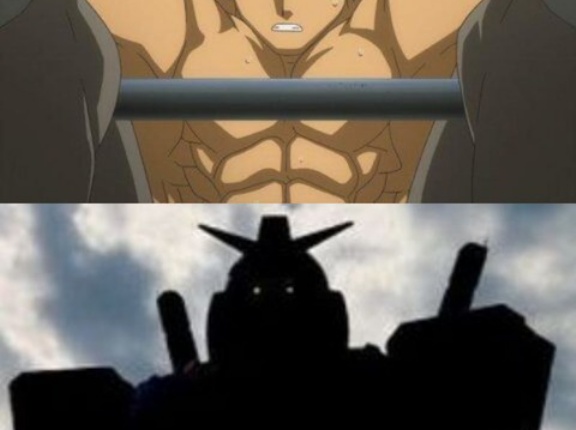 ※「筋肉戦士ガンダムMUSCLE」にありがちなこと