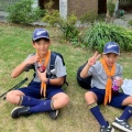 CS隊　清掃活動とハイキングの準備
