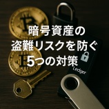 『暗号資産の盗難リスクを防ぐ5つの対策|初心者でもできる安全管理術』の画像