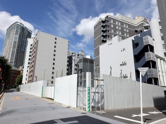 地上26階タワマン「(仮称)赤坂４丁目計画」の計画地！積水ハウスと日本国土開発によって2026年4月着工予定（2025.7.19）