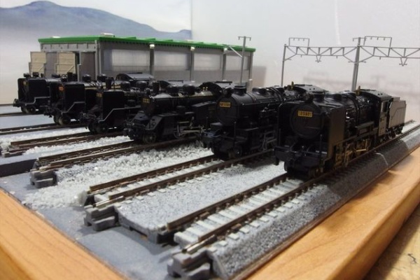 クローゼットの中の鉄道模型 - 蒸気機関車 SL