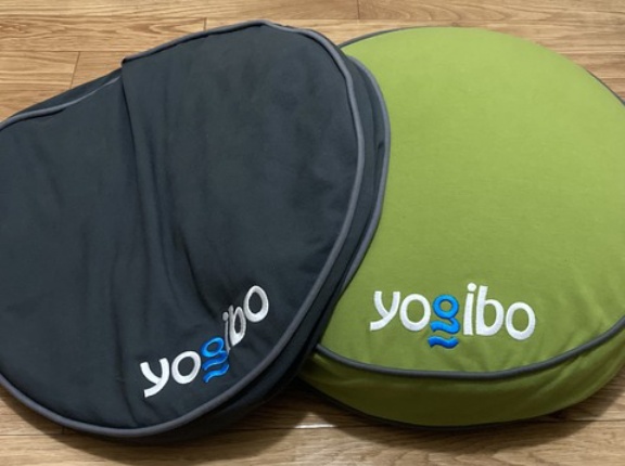 Yogibo『ヨギボー｜ラウンド・ピロー・ロゴ』使用後１カ月。［26.05.11.Mon.］