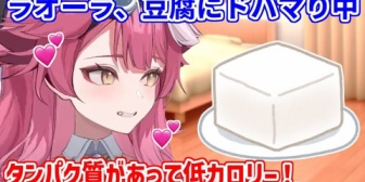 【ホロEN】豆腐に激ハマり中のラオーラ、その使い道が予想外だった