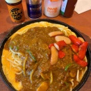 パスタ・デ・ココ 26#001 あんかけスパ専門店であんかけ代わりにカレーミートの鉄板スパ