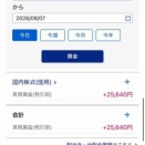 8月7日　デイトレ結果　+25640円　後場利益伸ばせた