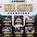 ウィル・スミス、WS6連覇達成！