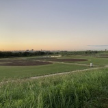 『本日2日(土)野球グラウンドは使用できない状態です。』の画像