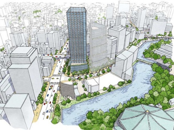 高さ170m「九段南一丁目地区 北街区」の再開発組合設立認可！住友不動産による九段下駅に直結するオフィスビル