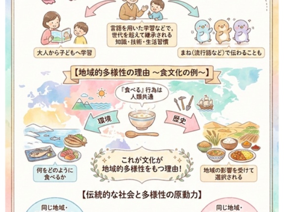 【図解】なぜ文化は地域によってこんなに違うの？