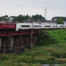 東北本線　余笹川橋梁の甲種