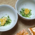 インスタントスープにちょい足しをする