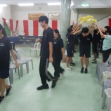『中3を送る会』の画像