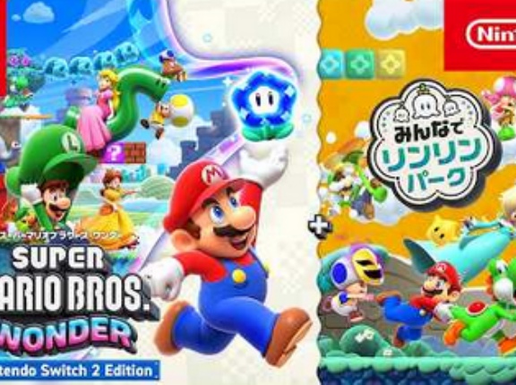 【動画】「スーパーマリオブラザーズ ワンダー Nintendo Switch 2 Edition + みんなでリンリンパーク」 紹介映像公開！！