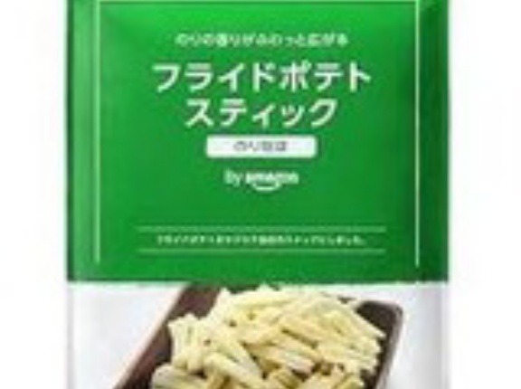 【891円】by Amazon フライドポテトスティック のり塩味 大容量 400g