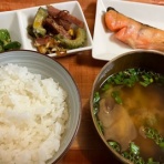 朝御飯はしっかりと