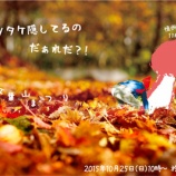 『【紅葉山まつり】森の小人が隠した松茸探し 紅葉狩り』の画像