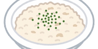 妻が熱いリゾットをフライパンごとテーブル中央に置いて、白ワインで遅い夕食をしたんだ。