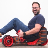 『3Dプリントしたゴーカートで世界中を飛び回ってみた』の画像