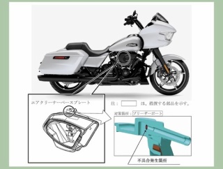 ハーレーダビッドソンが7車種・1574台をオイル漏れでリコール…注入口を開けた際にオイルが噴出するおそれも