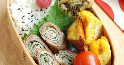 豚肉の大葉みそ焼き弁当【主夫体験】