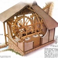 三豊市財田町　明治の戸川は水車の里から宿場街に発展した。