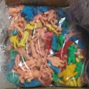 ファイツ人形いっぱい! 消しゴム纏め開封&洗浄日記 キン肉マン キンケシ ガン消し ネクロスの要塞