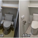 トイレリフォームでスッキリ空間にチェンジ♪
