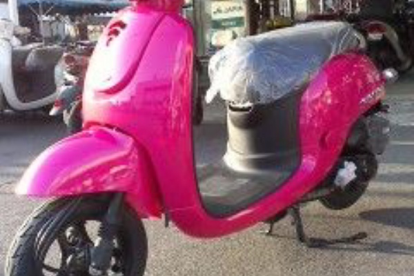 ジョルノキャンディーコスモスピンク入荷 バイク屋の日記 ジョルノキャンディーコスモスピンク入荷 バイク屋の日記
