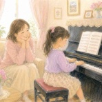 大人と子どものピアノ教室より