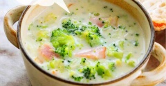 ♡栄養まるごと！ブロッコリーのクリームスープ♡【#簡単レシピ #時短 #節約 #牛乳 #生クリームなし 】