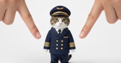 猫らをパイロットにしたい男。