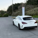 札幌N氏が中期C117 CLA45SBのシャシダイ測定に行ってきました(*^-^*)