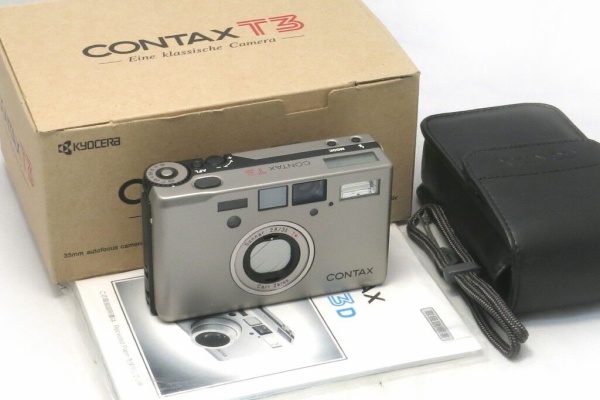 CONTAX コンタックスT3 チタンシルバー コンタックス専門店 カメラの