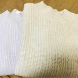 『ハイコスパ！！6枚も購入してしまった1290円のユニクロスフレヤーンニット♡』の画像