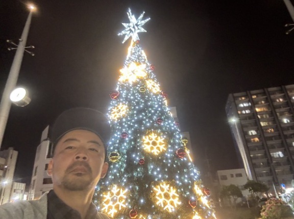 ついさっき見てきた。沼津駅北口のイルミ、めっちゃきれい。(沼津市大手町)