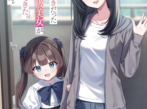 高校時代に好きだった元同級生のS級美女が隣に引っ越してきた。義娘とともに。　★★★☆　