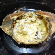 サンフランシスコカニ漁解禁 カニ味噌蒸し