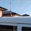 エブリィ軽キャン化その18（TVアンテナ改良）