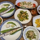 残念ながら、今シーズン初はあまりに細身の秋刀魚でした。