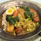 おでんリメイクカレーのひとりごはん