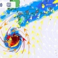 台風26号＋秋雨前線で大雨か？